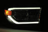 07-13 Toyota Tundra/08-17 Toyota Sequoia NOVA-Series LED Projector Headlights Black (With Level Adjuster) | AlphaRex