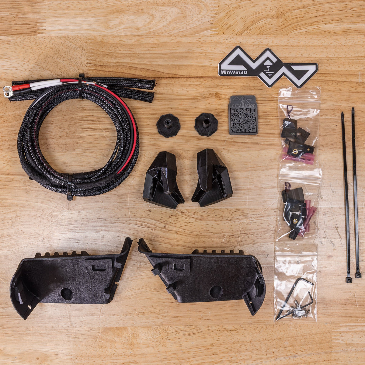 Side Mirror Ditch Light Mount Kit Fits 5th Gen 4Runner 2014-2024