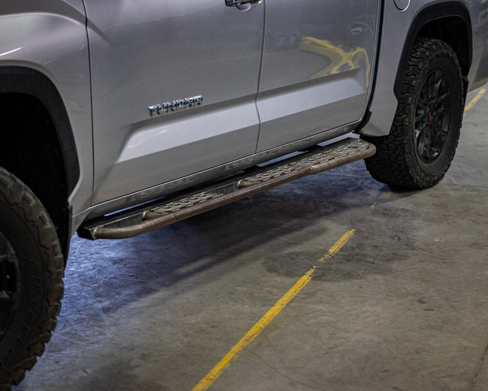 Quartering on view of the 3rd Gen Tundra sliders from C4.