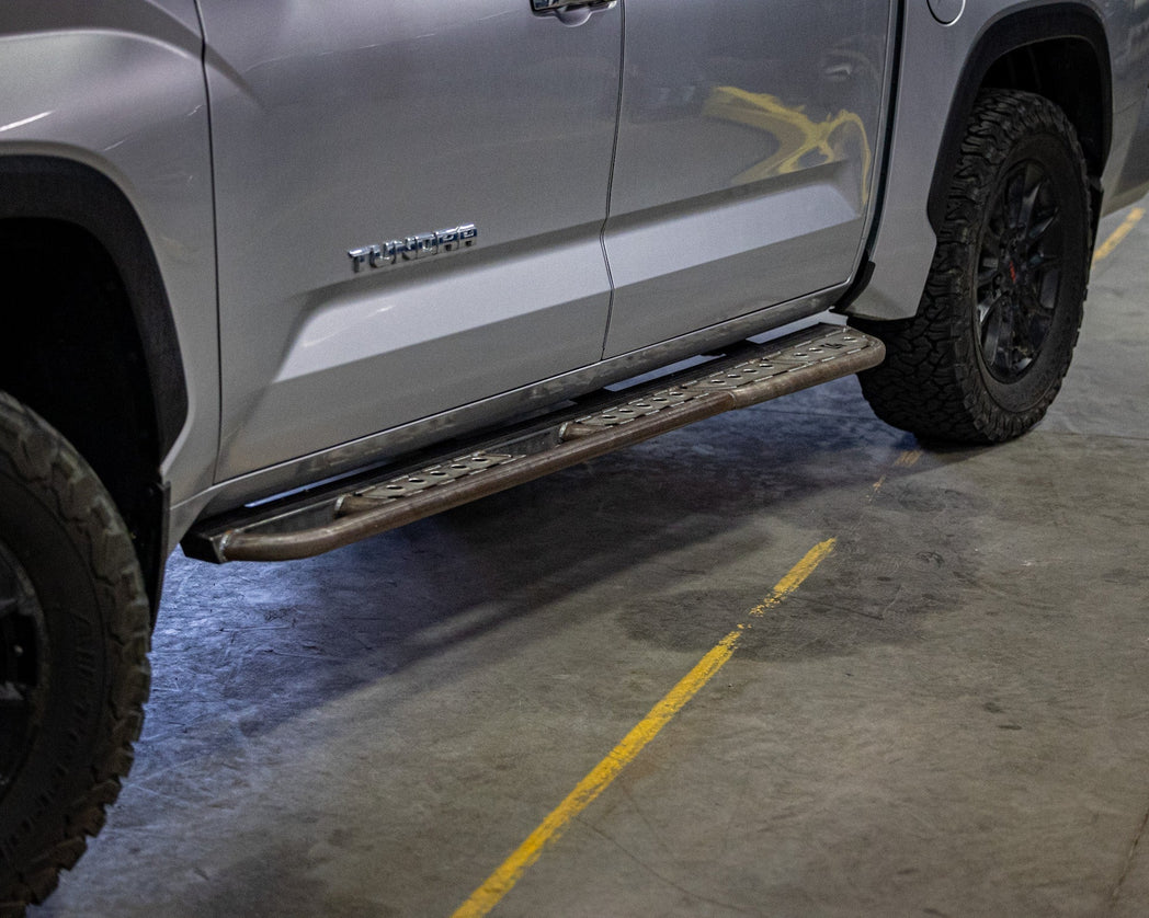 Quartering on view of the 3rd Gen Tundra sliders from C4.