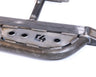 Close-up of the rear kicker and step for the C4 Tundra Sliders.