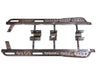 Top-down view of a pair of C4 bolt-on sliders for the 3rd Gen Tundra.