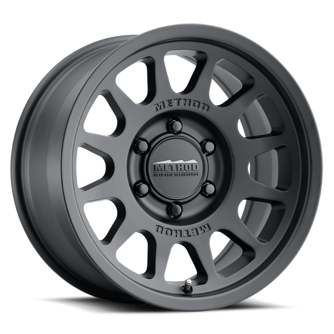 703 17x8.5 +35mm Offset 6x5.5 106.25mm CB Matte Black Wheel