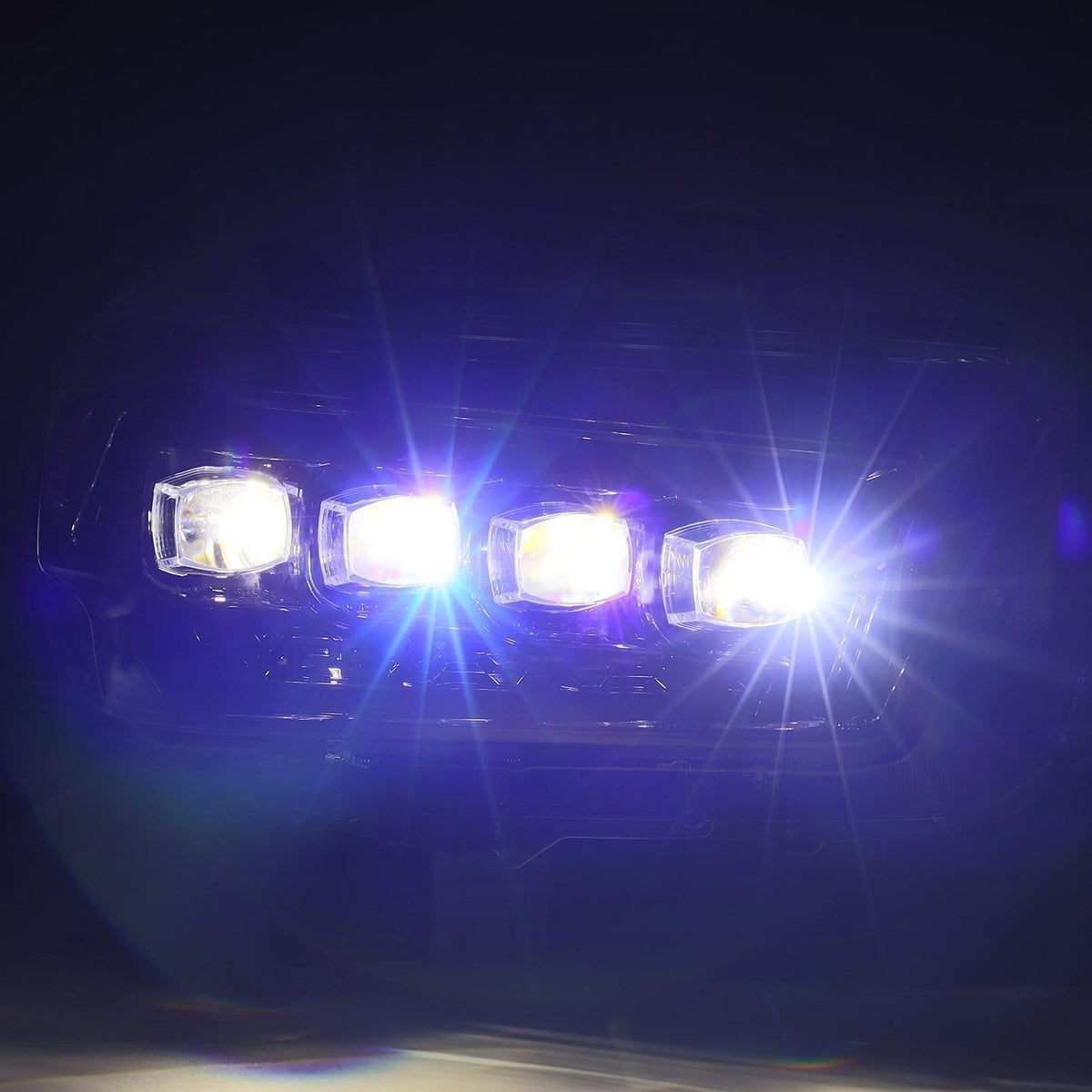 10-13 Toyota 4Runner NOVA-Series LED Projector Headlights Alpha-Black | AlphaRex