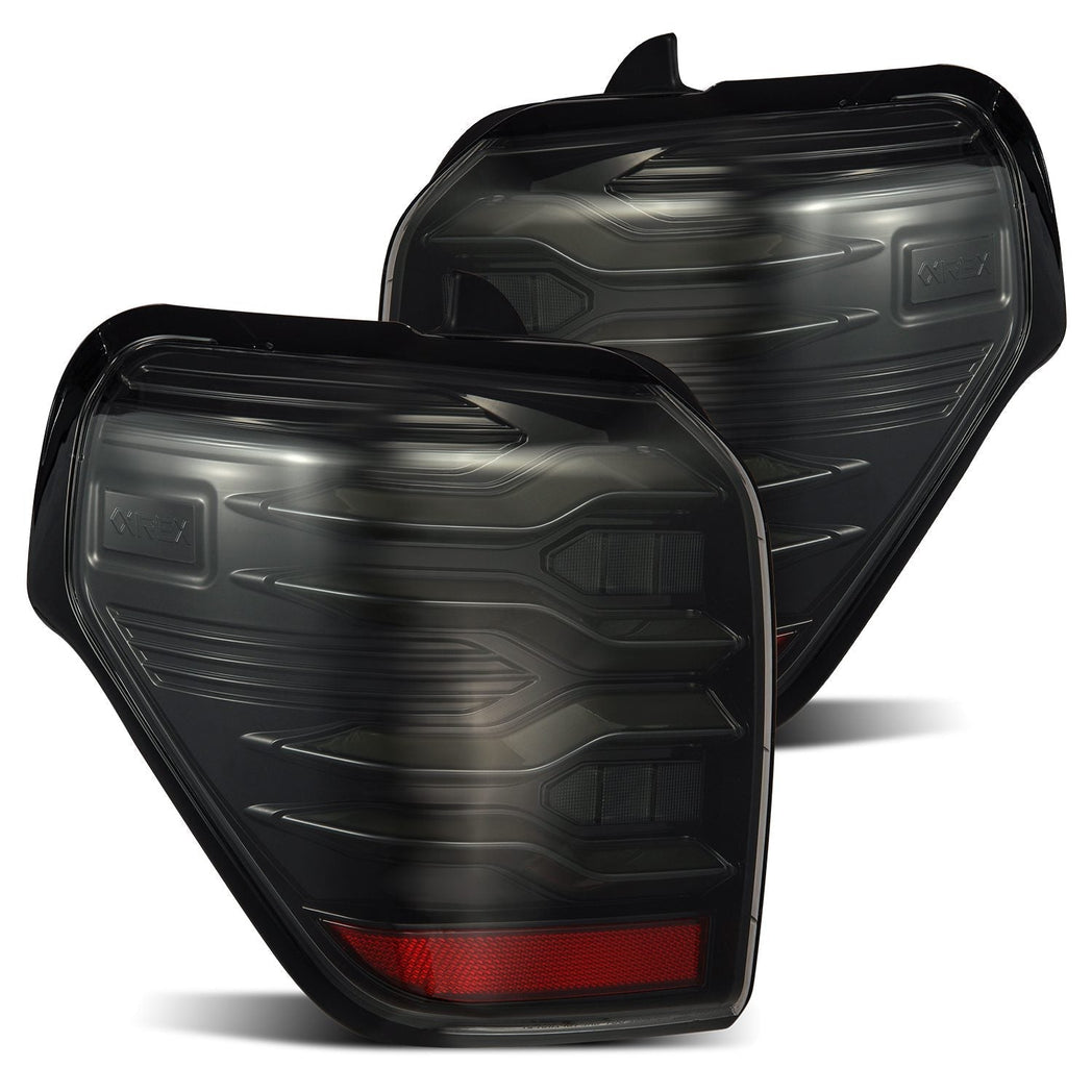 10-24 Toyota 4Runner LUXX-Series LED Tail Lights Alpha-Black | AlphaRex
