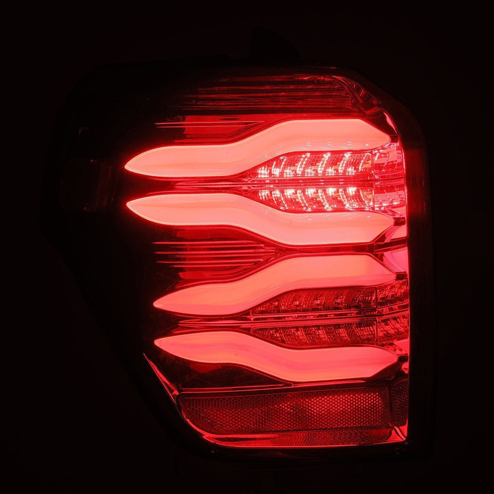10-24 Toyota 4Runner PRO-Series LED Tail Lights Jet Black | AlphaRex