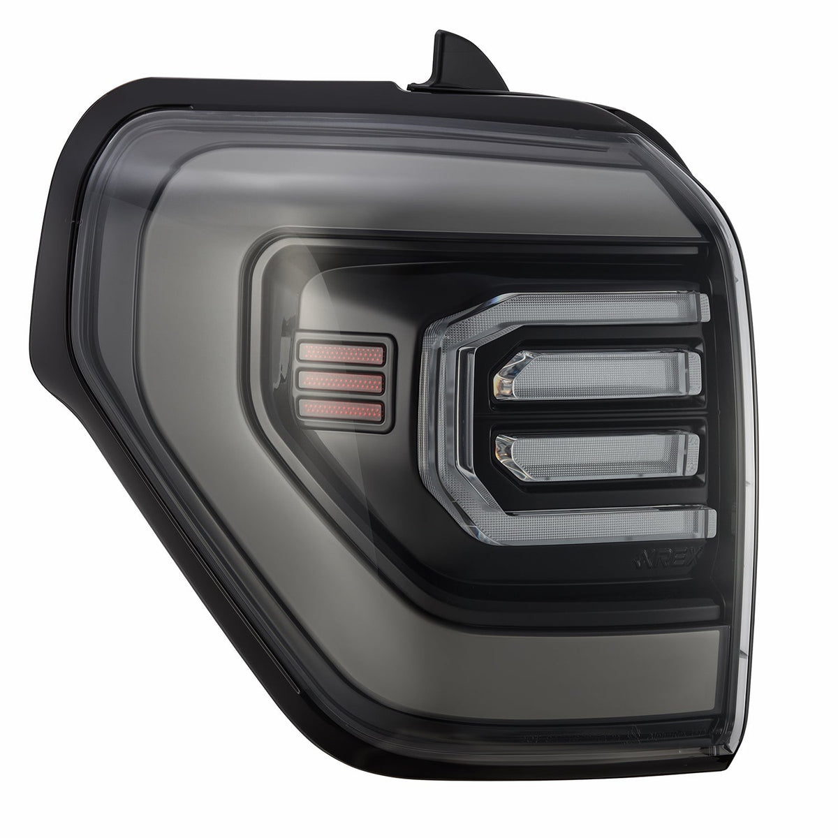 10-24 Toyota 4Runner NOVA-Series Prismatic LED Tail Lights Black Clear | AlphaRex