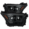 24-25 Toyota Tacoma / 25-up 4Runner LUXX-Series LED Projector Headlights Alpha-Black | AlphaRex