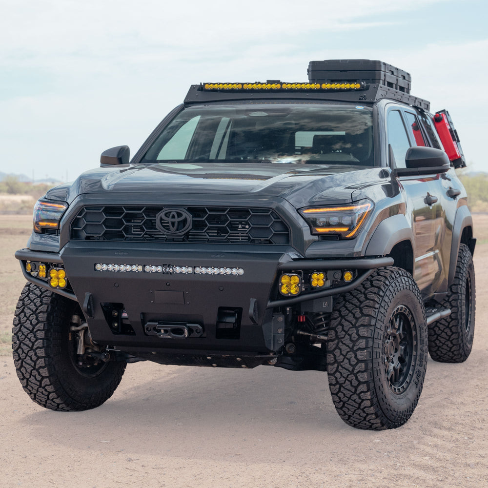 Toyota 4unner with installed 6th Gen 4Runner Hybrid Front Bumper 