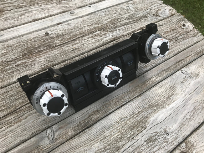 Climate Knobs (5th Gen 4Runner) - WHITE