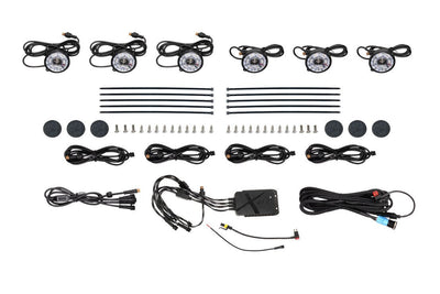 Morimoto Rock Light Kit: Color Changing RGB (6 pc)