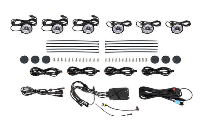 Morimoto Rock Light Kit: Color Changing RGB (6 pc)