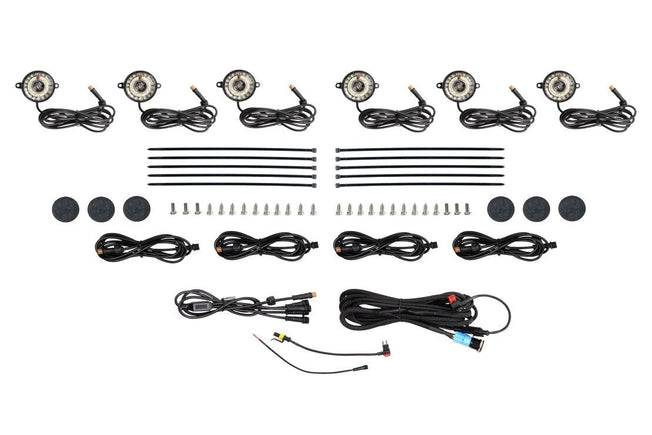 Morimoto Rock Light Kit: White (6 pc)