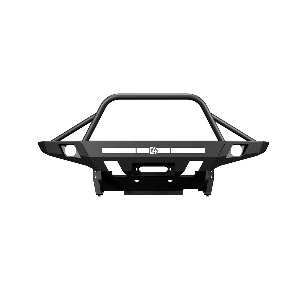 Tacoma Overland Front Bumper / 3rd Gen / 2016-2023 / Full Height Bull Bar with Tube Gussets