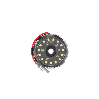 KC HiLites Cyclone V2 LED - Single Light Front View