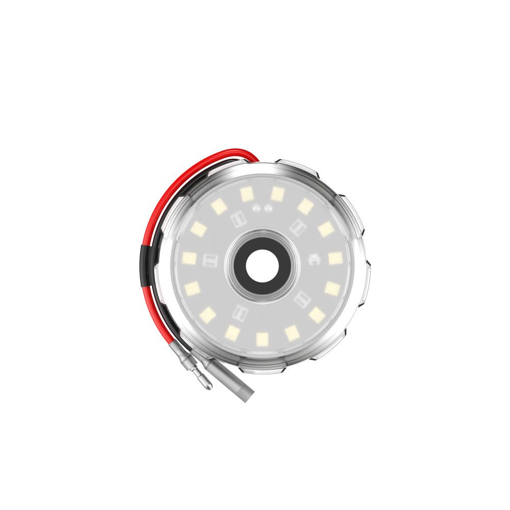 KC HiLites Cyclone V2 LED - Single Light Front View