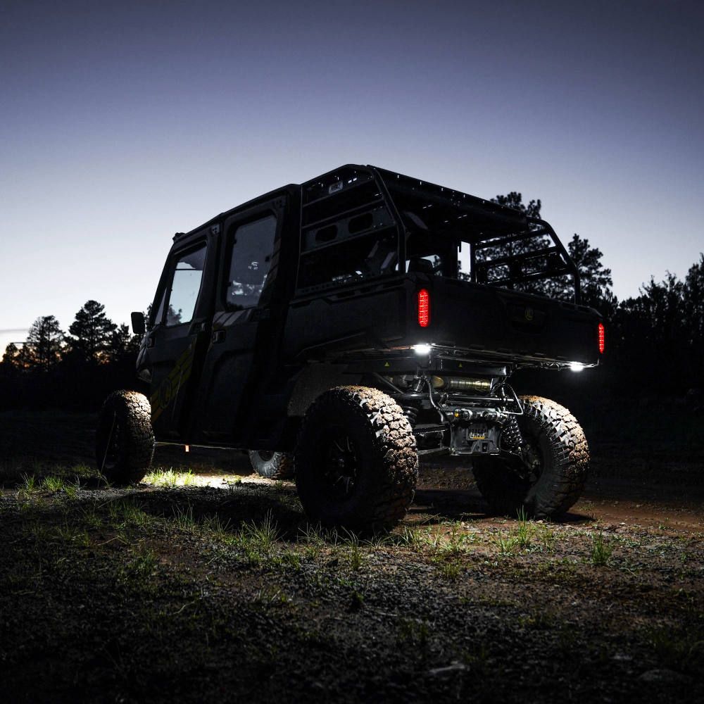 KC HiLites Cyclone V2 LED - Single Light Front View