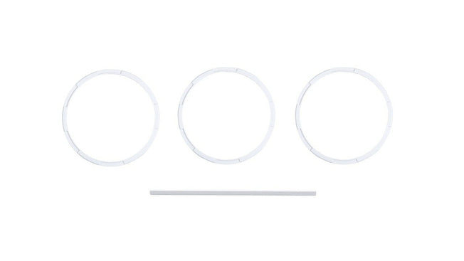 Climate Knob Trim Rings (2014-2021 Tundra) - WHITE