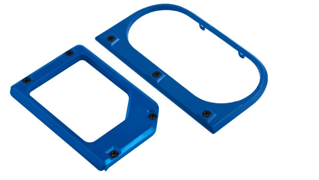 Cup Holder/Shifter Trim Rings (2014-2021 Tundra) - VOODOO BLUE