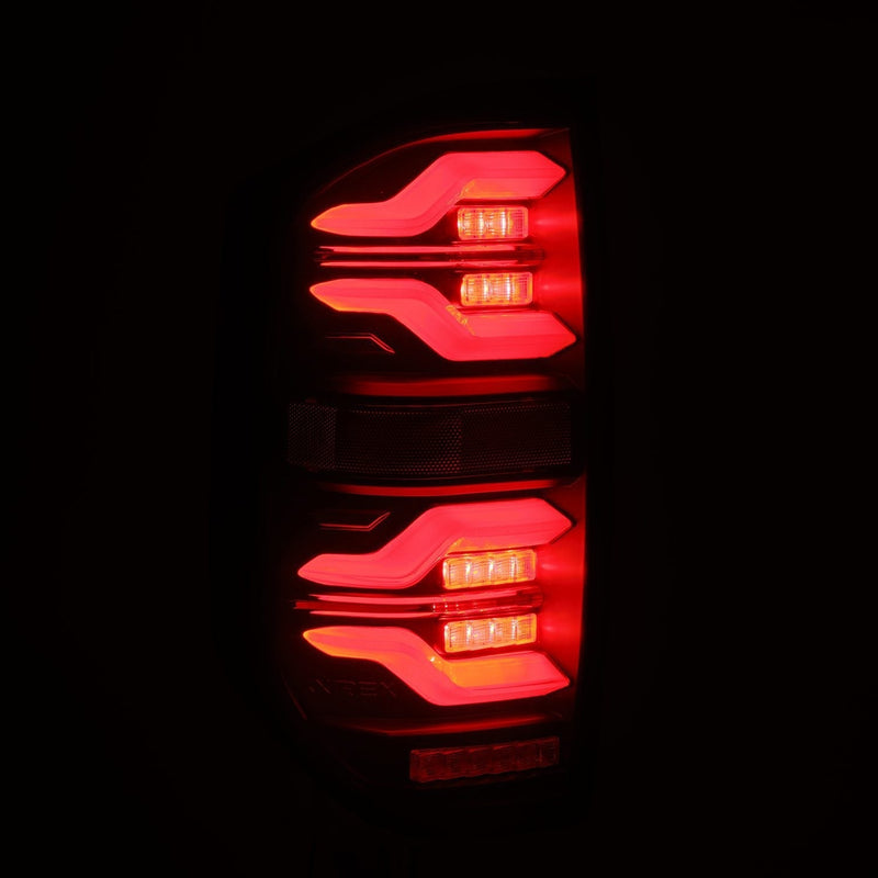 14-21 Toyota Tundra LUXX-Series LED Tail Lights Alpha-Black | AlphaRex
