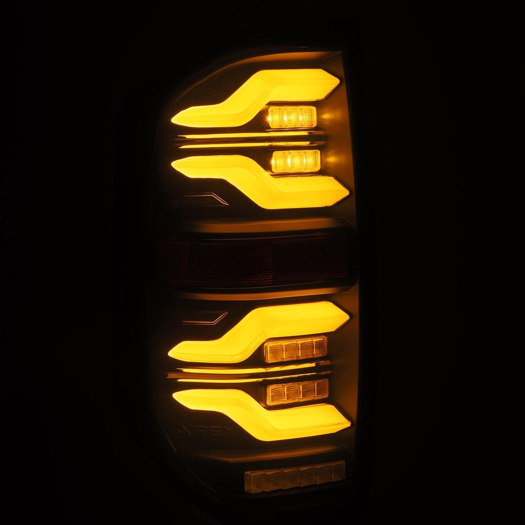 14-21 Toyota Tundra LUXX-Series LED Tail Lights Alpha-Black | AlphaRex