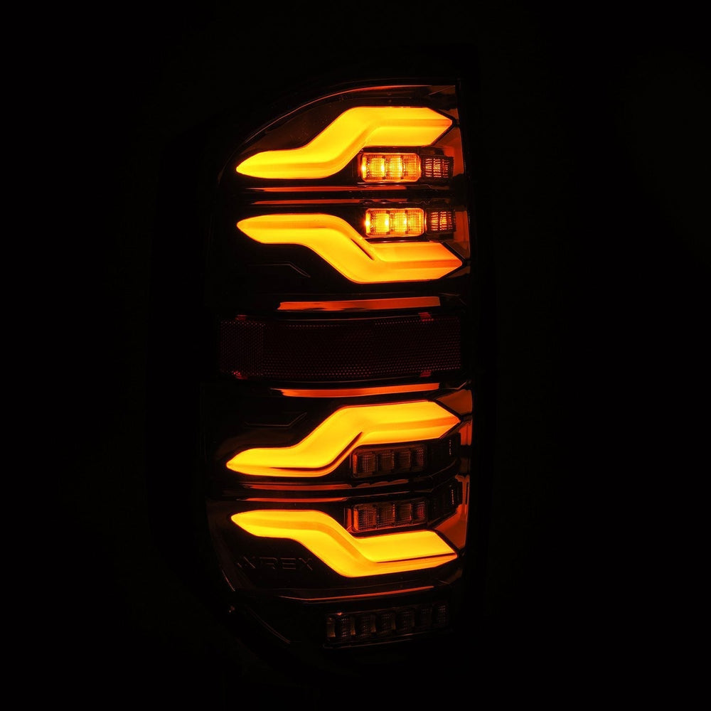 14-21 Toyota Tundra LUXX-Series LED Tail Lights Black | AlphaRex