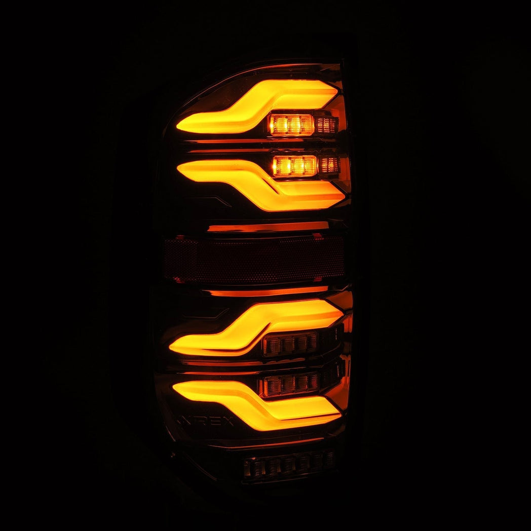 14-21 Toyota Tundra LUXX-Series LED Tail Lights Black | AlphaRex