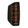 14-21 Toyota Tundra LUXX-Series LED Tail Lights Black-Red | AlphaRex