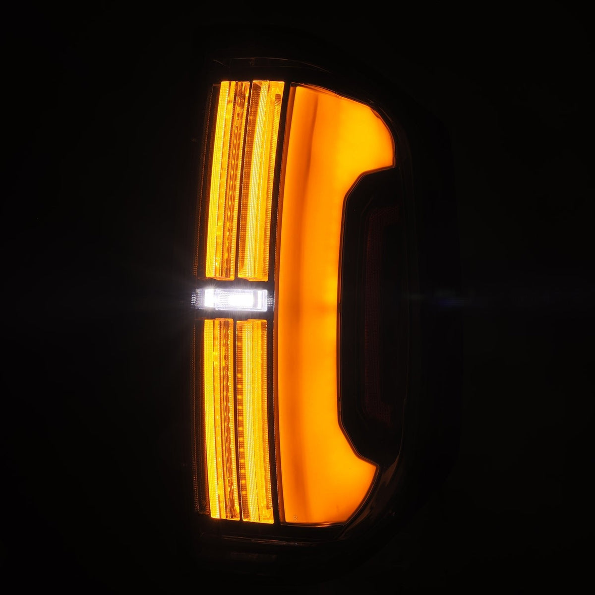 14-21 Toyota Tundra NOVA-Series Prismatic LED Tail Lights Black Clear | AlphaRex