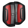 14-21 Toyota Tundra NOVA-Series Prismatic LED Tail Lights Black-Red | AlphaRex