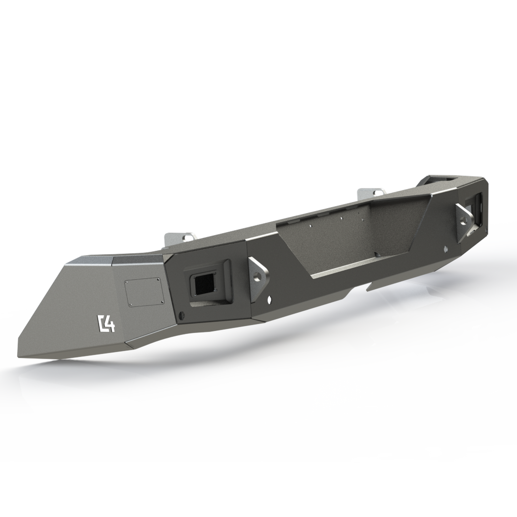 Digital rendering of the C4 Overland rear bumper for the 2014-2021 Toyota Tundra.