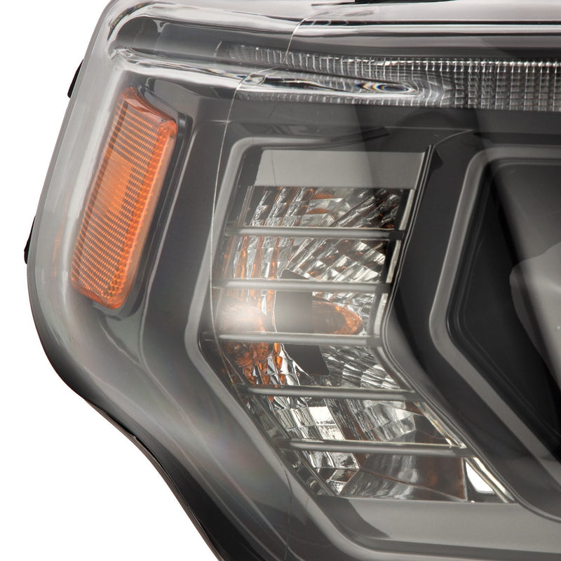 14-24 Toyota 4Runner MK II LUXX-Series LED Projector Headlights Alpha-Black | AlphaRex