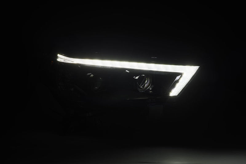 14-24 Toyota 4Runner MK II LUXX-Series LED Projector Headlights Alpha-Black | AlphaRex