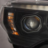 14-24 Toyota 4Runner MK II LUXX-Series LED Projector Headlights Alpha-Black | AlphaRex