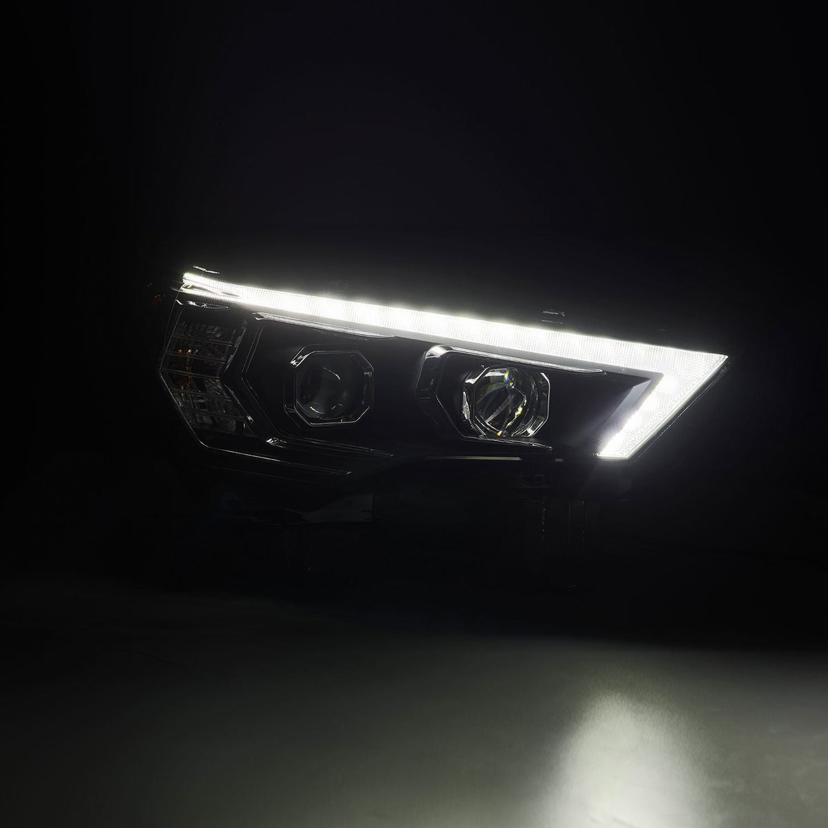 14-24 Toyota 4Runner MK II LUXX-Series LED Projector Headlights Black | AlphaRex