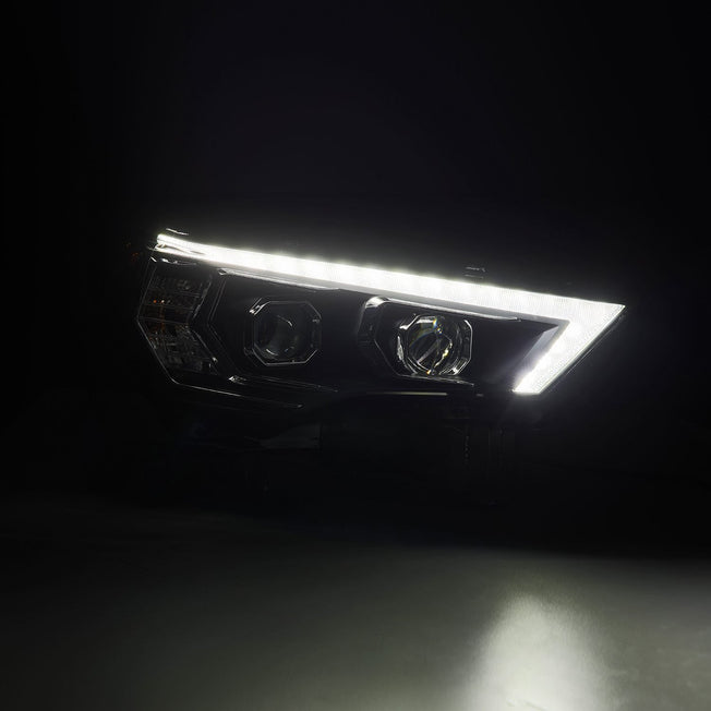 14-24 Toyota 4Runner MK II LUXX-Series LED Projector Headlights Black | AlphaRex