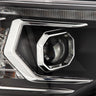 14-24 Toyota 4Runner MK II LUXX-Series LED Projector Headlights Black | AlphaRex