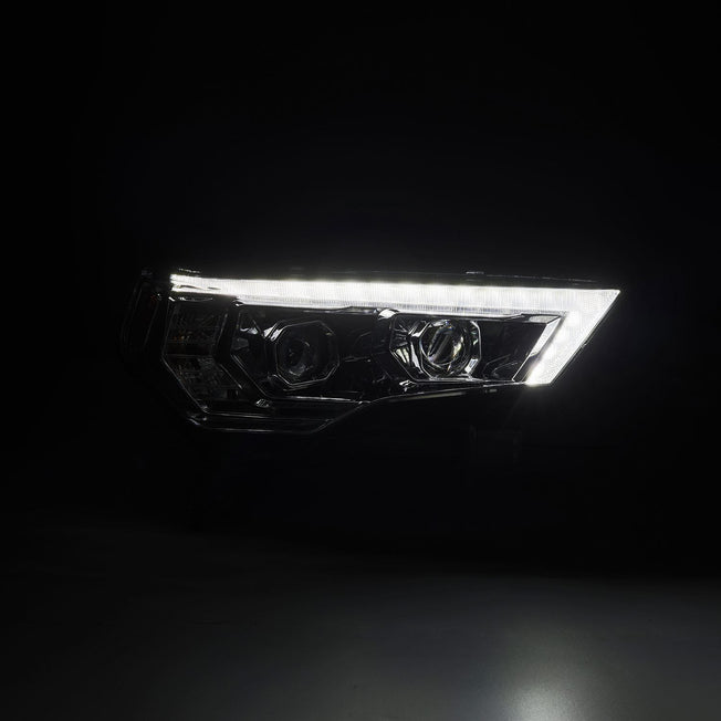 14-24 Toyota 4Runner MK II LUXX-Series LED Projector Headlights Chrome | AlphaRex