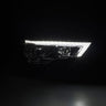 14-24 Toyota 4Runner MK II LUXX-Series LED Projector Headlights Chrome | AlphaRex