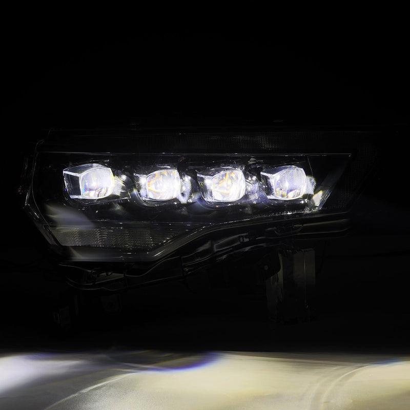 14-24 Toyota 4Runner MK II NOVA-Series LED Projector Headlights Alpha-Black | AlphaRex