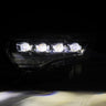 14-24 Toyota 4Runner MK II NOVA-Series LED Projector Headlights Alpha-Black | AlphaRex