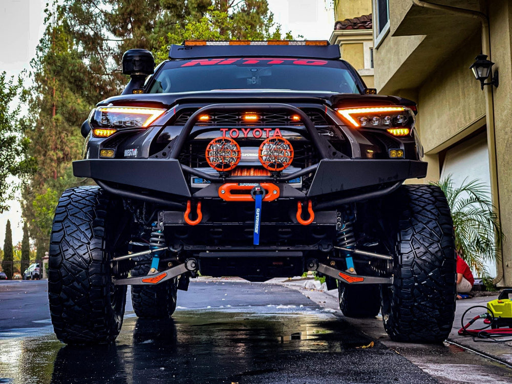 14-24 Toyota 4Runner MK II NOVA-Series LED Projector Headlights Alpha-Black | AlphaRex