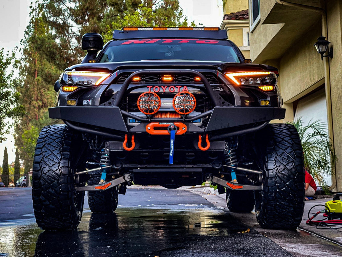 14-24 Toyota 4Runner MK II NOVA-Series LED Projector Headlights Alpha-Black | AlphaRex