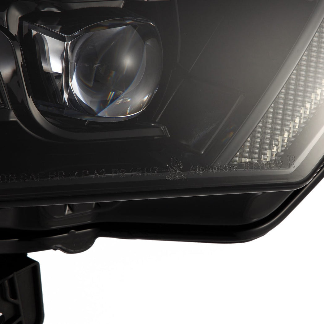 14-24 Toyota 4Runner MK II NOVA-Series LED Projector Headlights Alpha-Black | AlphaRex