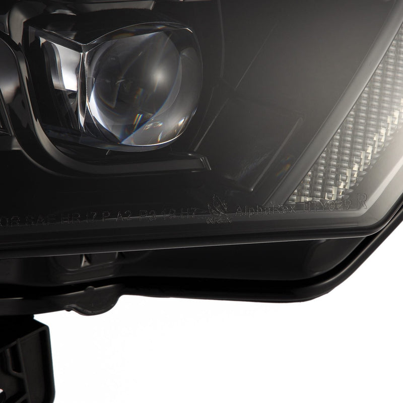 14-24 Toyota 4Runner MK II NOVA-Series LED Projector Headlights Alpha-Black | AlphaRex