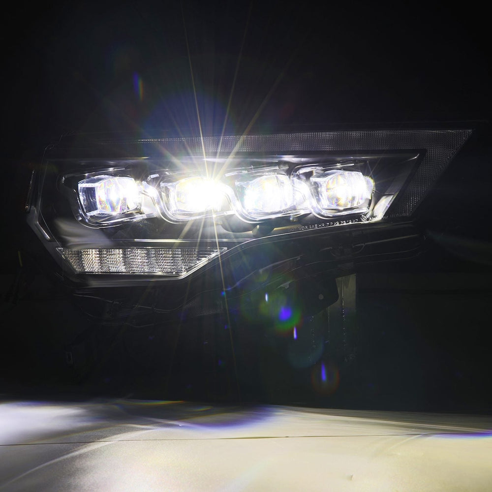 14-24 Toyota 4Runner MK II NOVA-Series LED Projector Headlights Black | AlphaRex