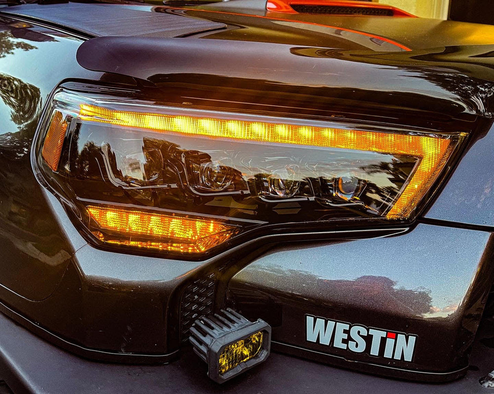 14-24 Toyota 4Runner MK II NOVA-Series LED Projector Headlights Black | AlphaRex