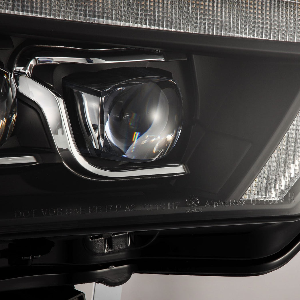 14-24 Toyota 4Runner MK II NOVA-Series LED Projector Headlights Black | AlphaRex