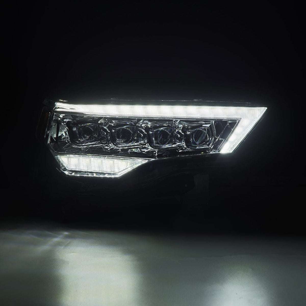 14-24 Toyota 4Runner MK II NOVA-Series LED Projector Headlights Chrome | AlphaRex