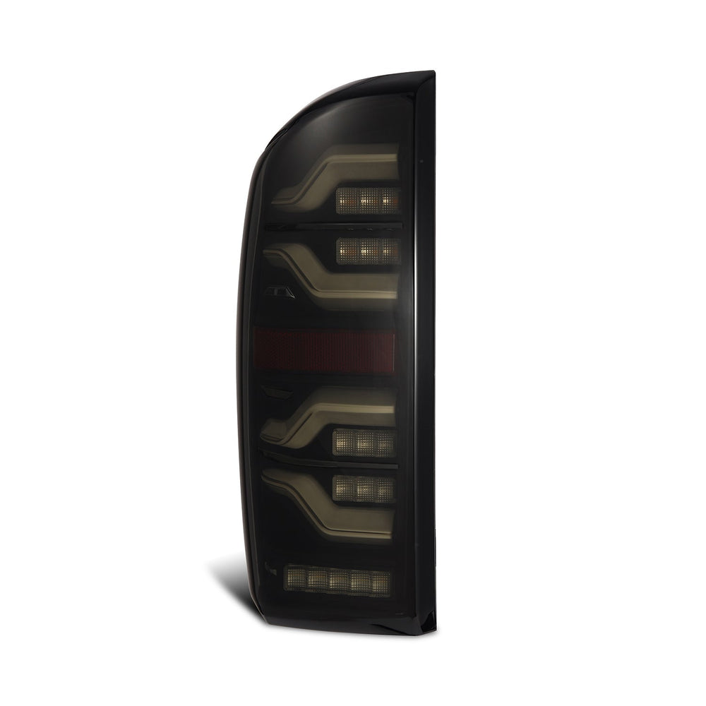 16-23 Toyota Tacoma LUXX-Series LED Tail Lights Black | AlphaRex